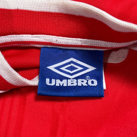 Vintage Umbro Ajax 1999 2000 Home White Red Soccer Jersey Mens XL - Picture 12 of 16